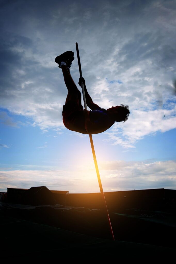 今日の努力は明日の成功です:献身の力 pole vault 2644779 1280